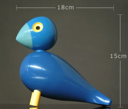 

Height: 15cm Creative Puppet Lark Crafts Living Room Soft Home Study Decoration