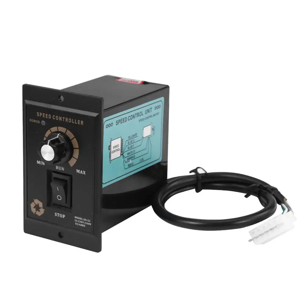 Двигатель Скорость контроллер 400W AC 220V Мотор 50/60hz определить регулятор вперед и