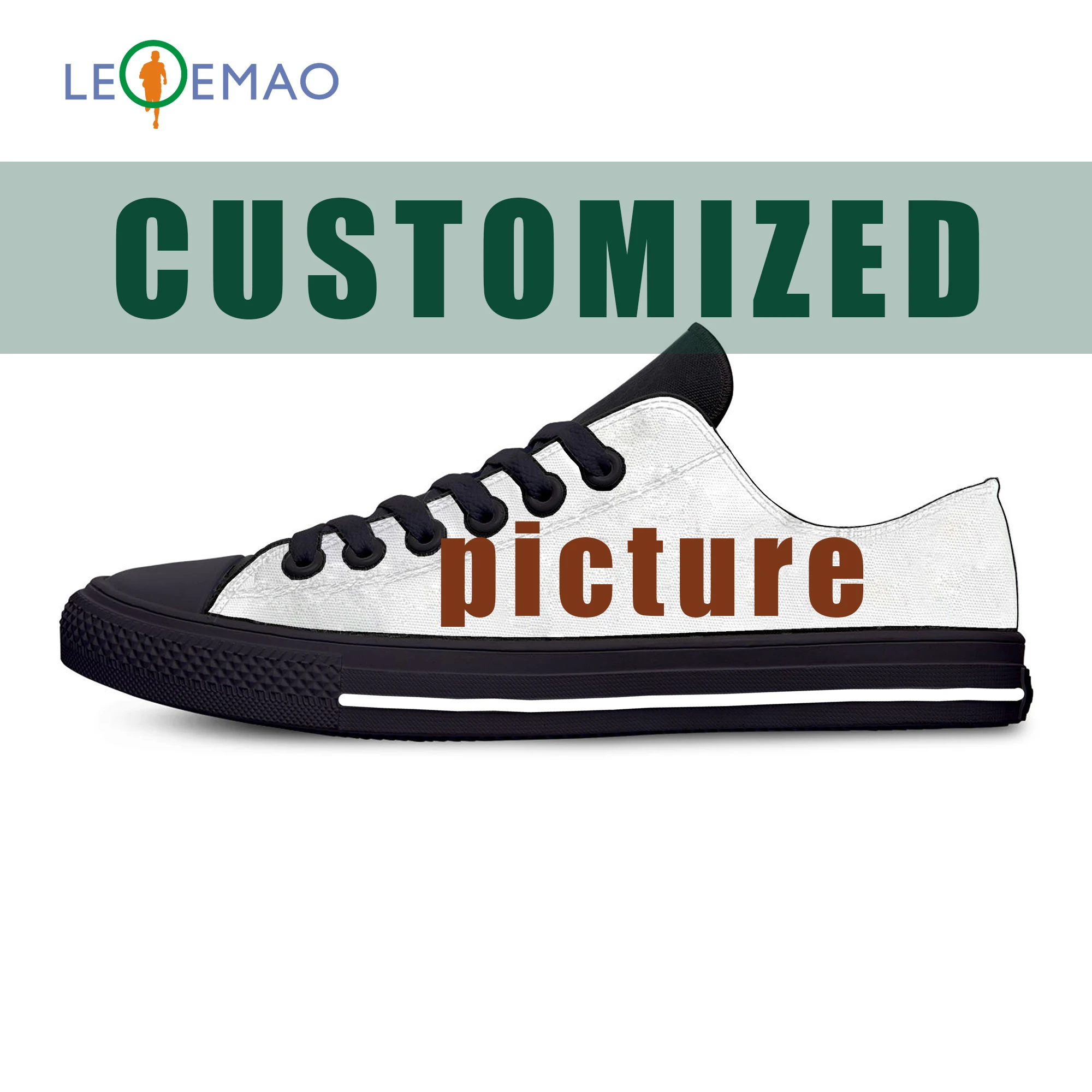 Обувь сделай сам по индивидуальному заказу парусиновая обувь с логотипом