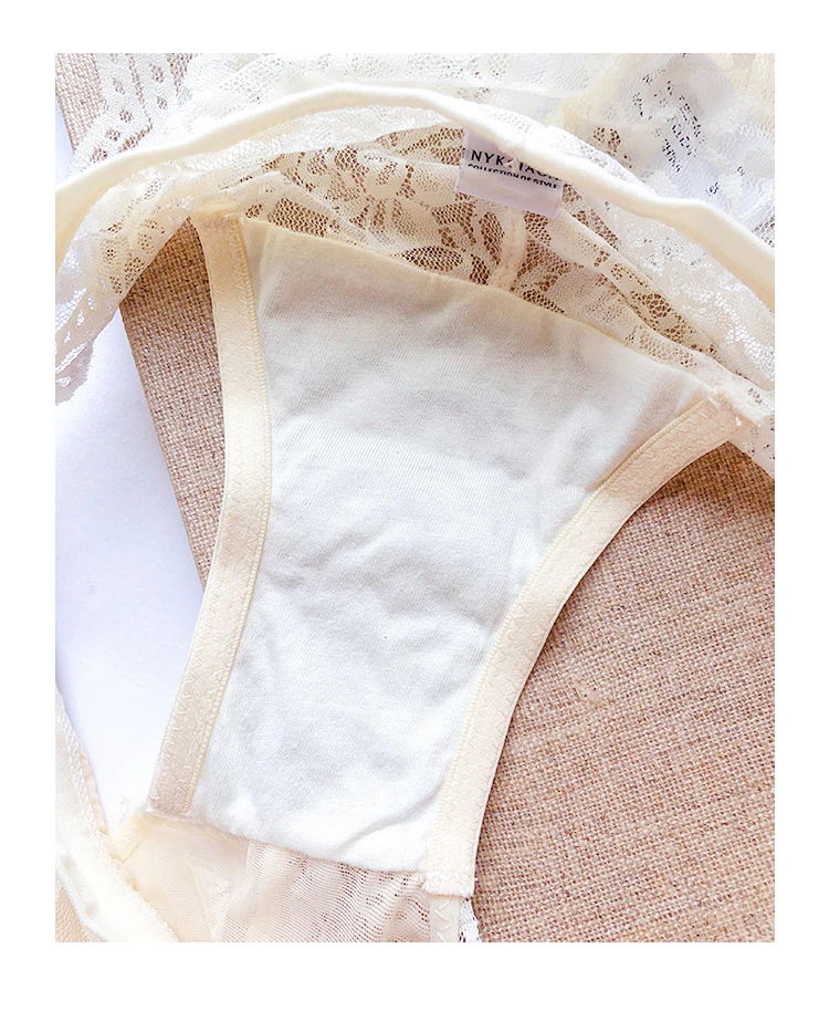 

Lace Sexy Women's Underwear Lace Panties Hollow Out Seamless Underpant Lingerie Perspective G-string Low Waist Transparent Thong