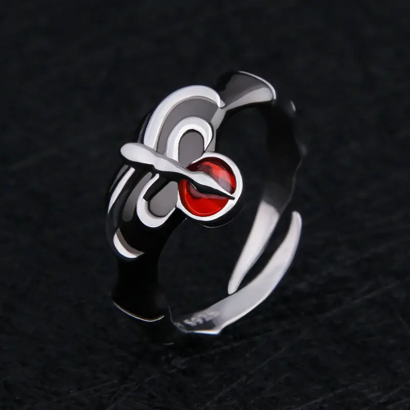 Регулируемое кольцо для косплея серебро 925 пробы| |