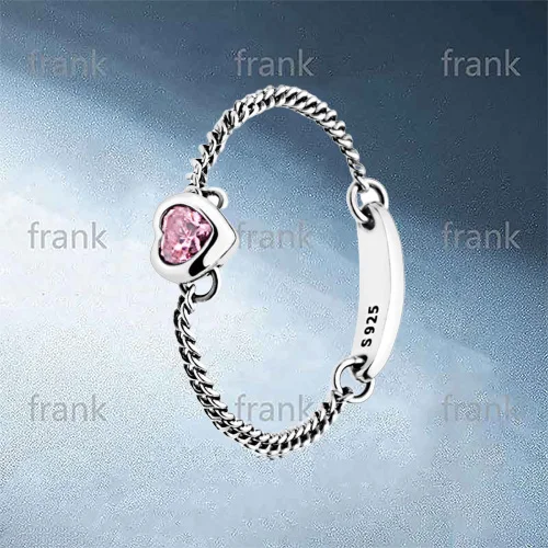 

197191PCZ PINK SPIRITED HEART RING