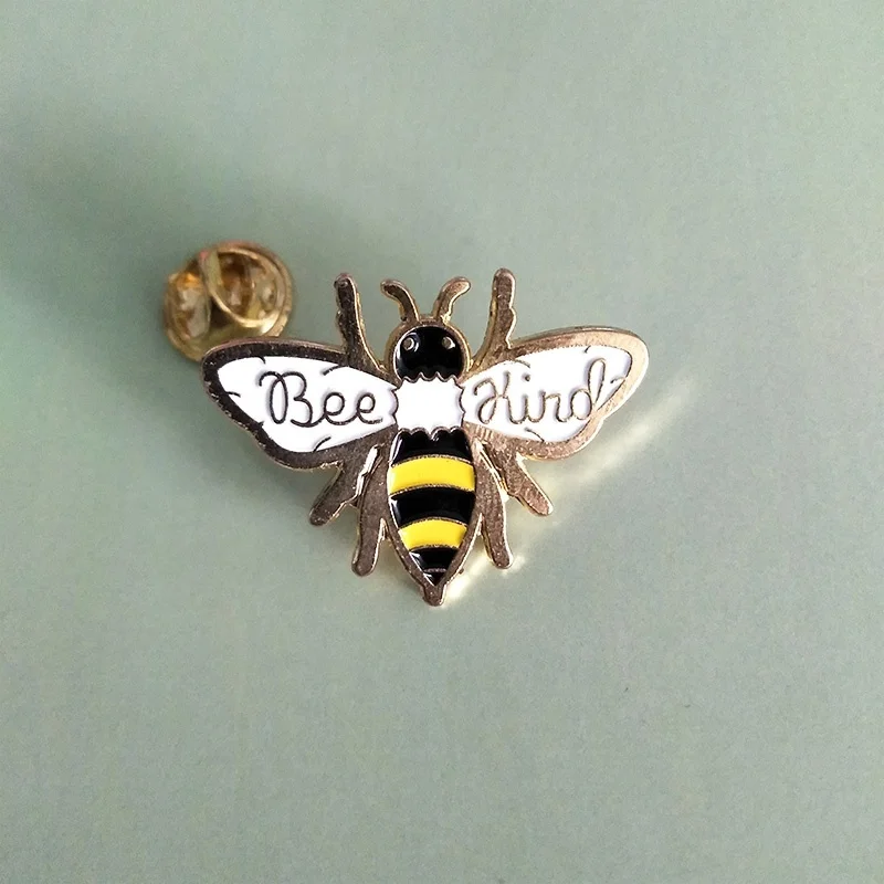 Пчелы Вид эмали штырь милые Мёд значок с Пчелой быть Pin эстетическое шпильки