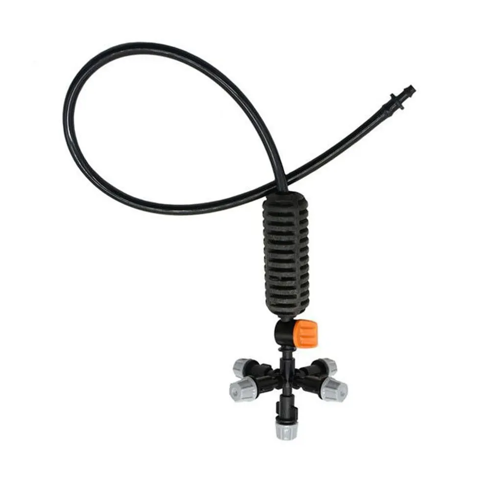 Микро система полива с 5 головками противотуманная охлаждения садовая теплица