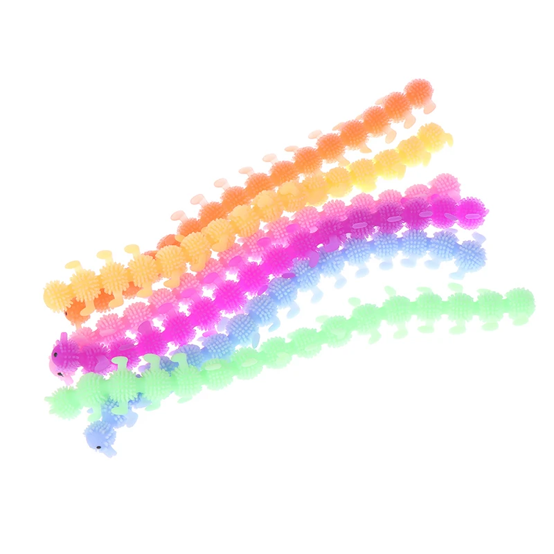 

Luminous Worm Noodle Stretch String TPR Rope Anti Stress Toys String Fidget Autism Vent Toys Adults Kids Personalized Gift