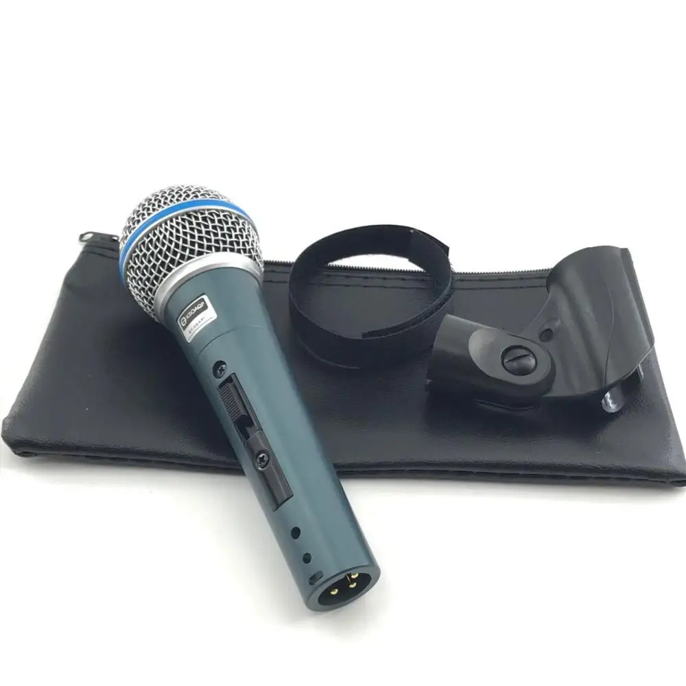Профессиональный голосовой переключатель BT58A Портативный динамический микрофон
