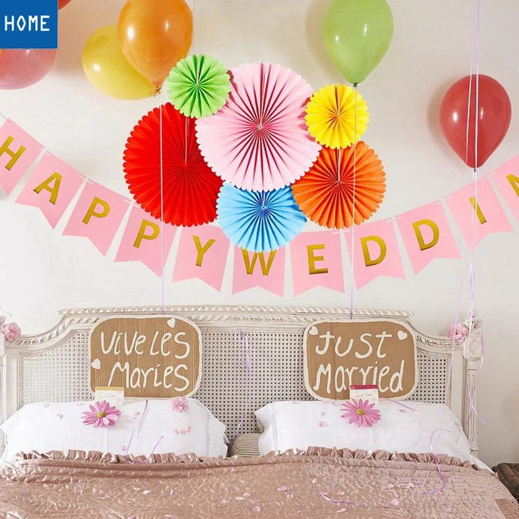 5 шт. детские украшения для душа подвесной баннер помпон-цветок фонари бумажные