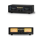 Аудио разветвитель MIC + LINE Dual VU Meter, 4-ходовой переключатель, индикатор уровня звука