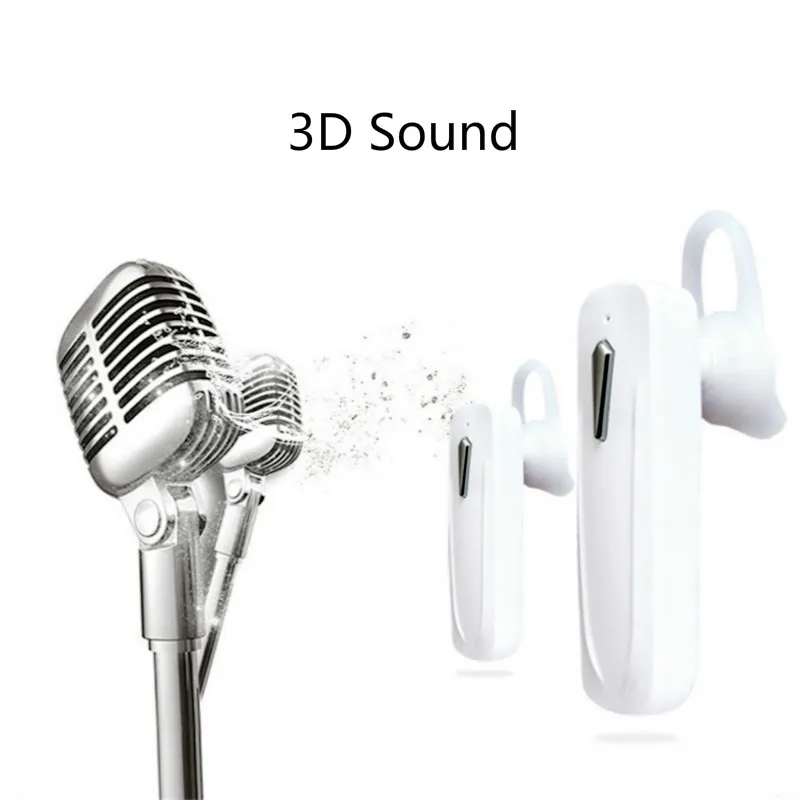 Новые M163 Bluetooth-наушники Беспроводные гарнитуры Мини-наушники Гарнитура