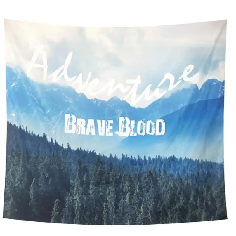 Adenture фоновая ткань ins гобелен настенное покрытие для спальни прикроватная