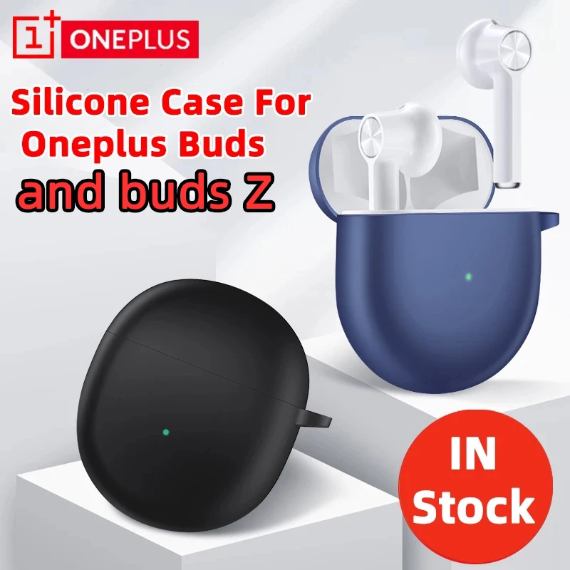 Силиконовый чехол для OnePlus Buds Z TWS Беспроводная Bluetooth гарнитура противоударный