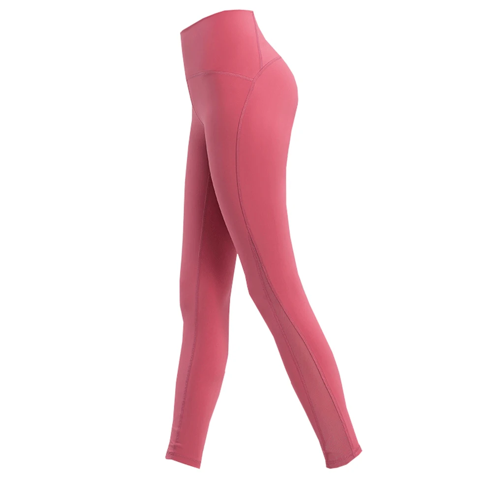 Женские леггинсы с эффектом пуш-ап спортивные штаны для фитнеса высокой талией