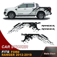 mudslinger side body sticker graphic vinyl car decals accessories fit for ford ranger 2012 2013 2014 2015 2016 2017 2018 2019