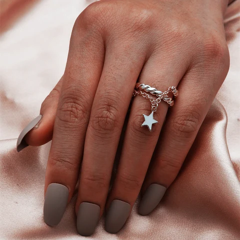 Регулируемое кольцо из меди Mango Pie