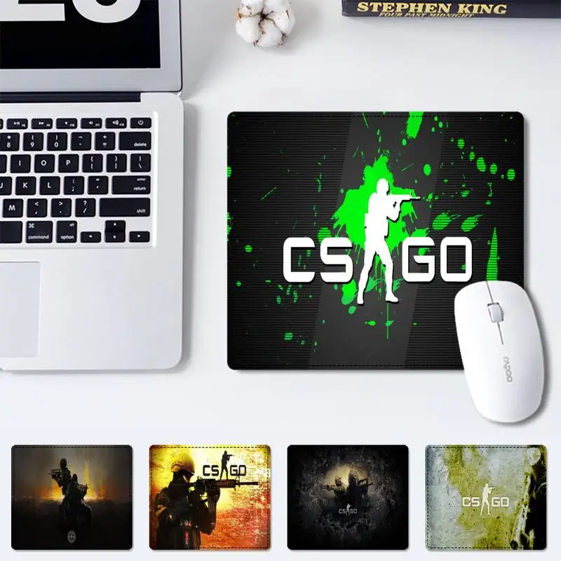 

Акция CS GO логотип офисный коврик маленький размер резиновый коврик для мыши игровой плеер Настольный коврик компьютер ноутбук коврик для м...