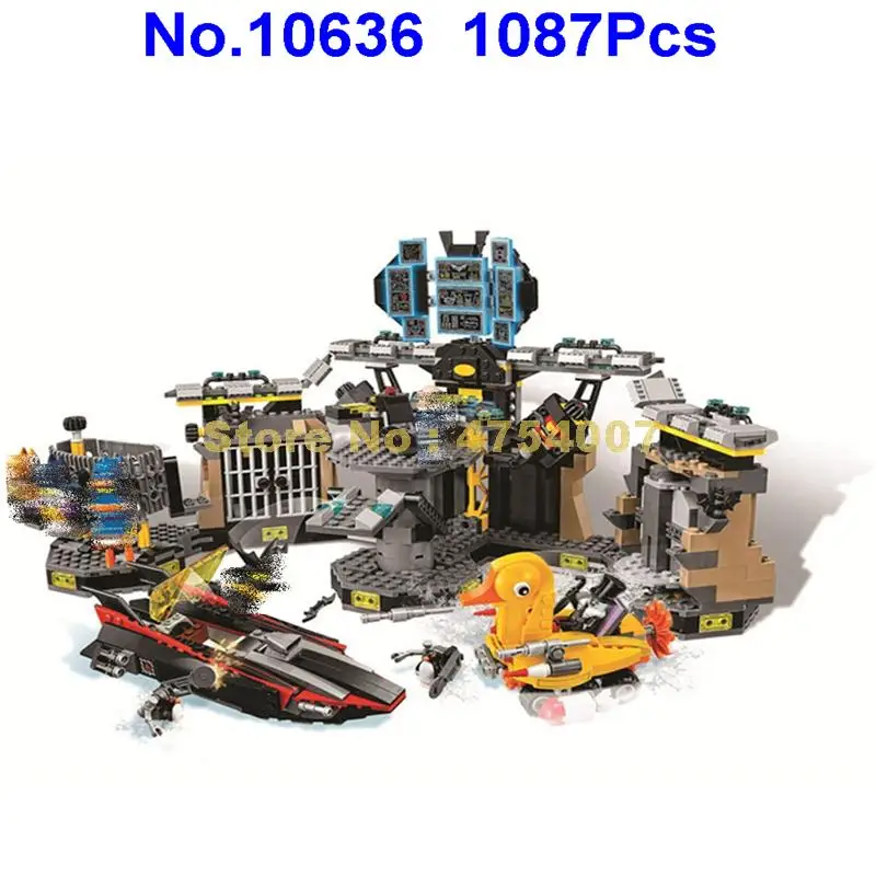 10636 1087 шт Бэтмен фильм прорыв Бела строительный блок 70909 игрушка