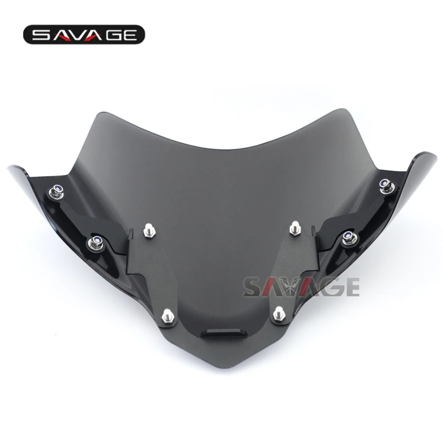 Ветровое стекло 28*38 см для YAMAHA MT 07 MT07 FZ FZ07 2014 15 16 2017 аксессуары мотоциклов