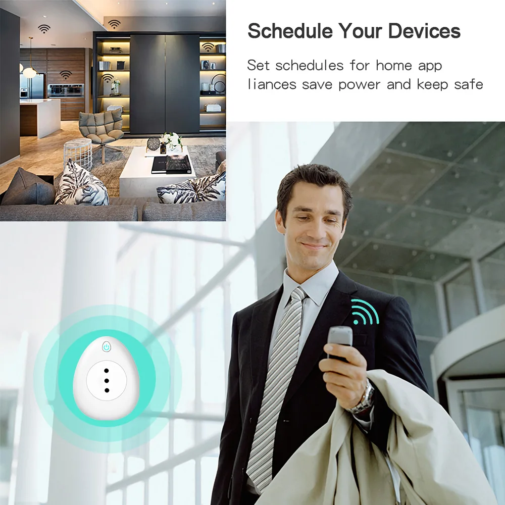 Фото Смарт-розетка с Wi-Fi 2 1 в USB Обустройство дома Смарт-розетка с Wi-Fi 2 1 в USB Обустройство дома