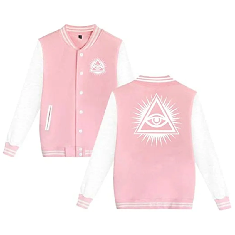 

Unisex Baseball Uniform Jacket Hoodie Sweater Sport Coat Sweatshirt