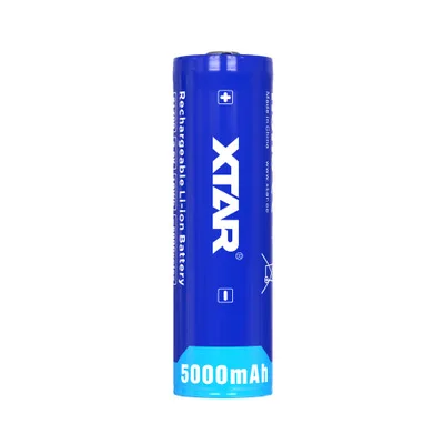 Оригинальный аккумулятор XTAR 21700 5000 мАч 3 6 В 18 Вт/ч литий-ионный со встроенной