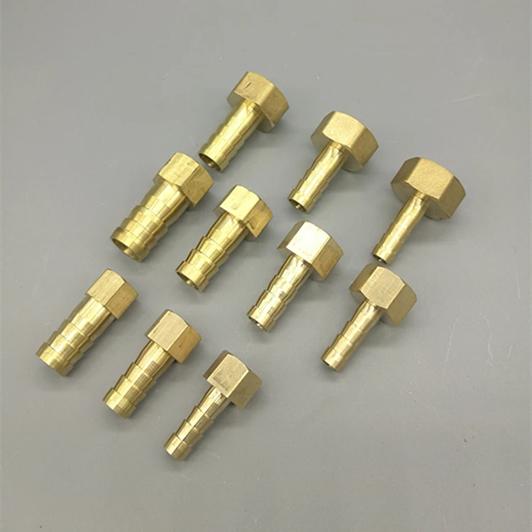 

Brass Hose Fitting 6mm 8mm 10mm 12mm 19mm Barb Tail 1/8" BSP Female Thread Copper Connector Joint Coupler Adapter