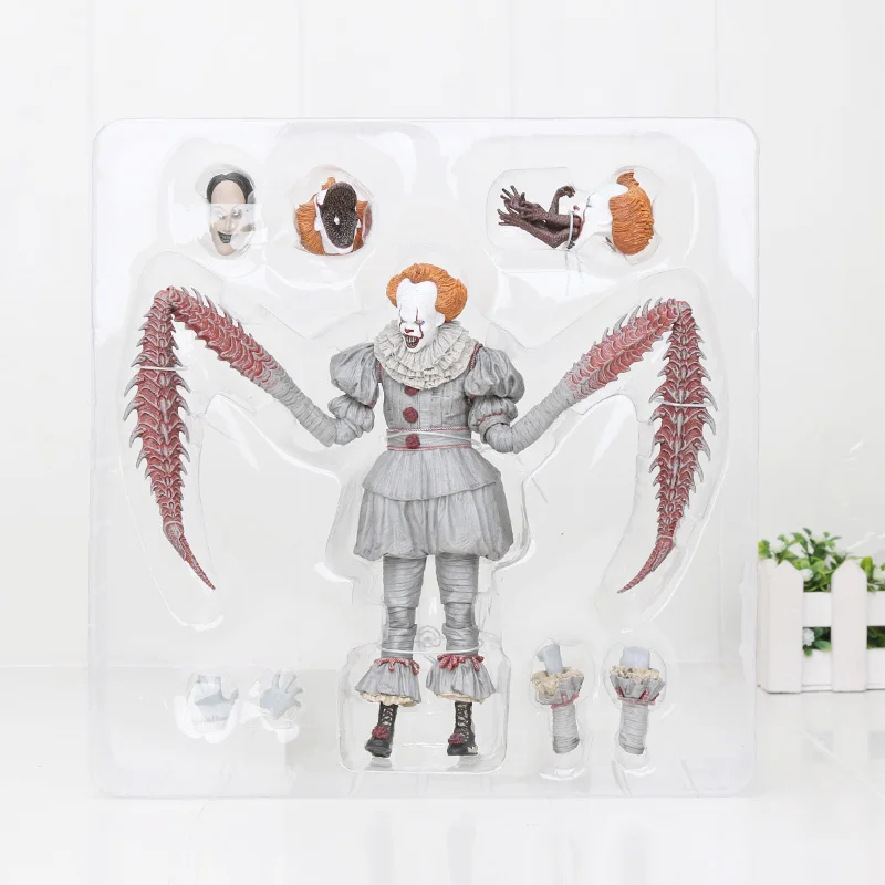 18 см NECA Pennywise 1990 Стивен Кинг это Pennywise Джокер клоун neca Хищник Джокер фигурка игрушки куклы