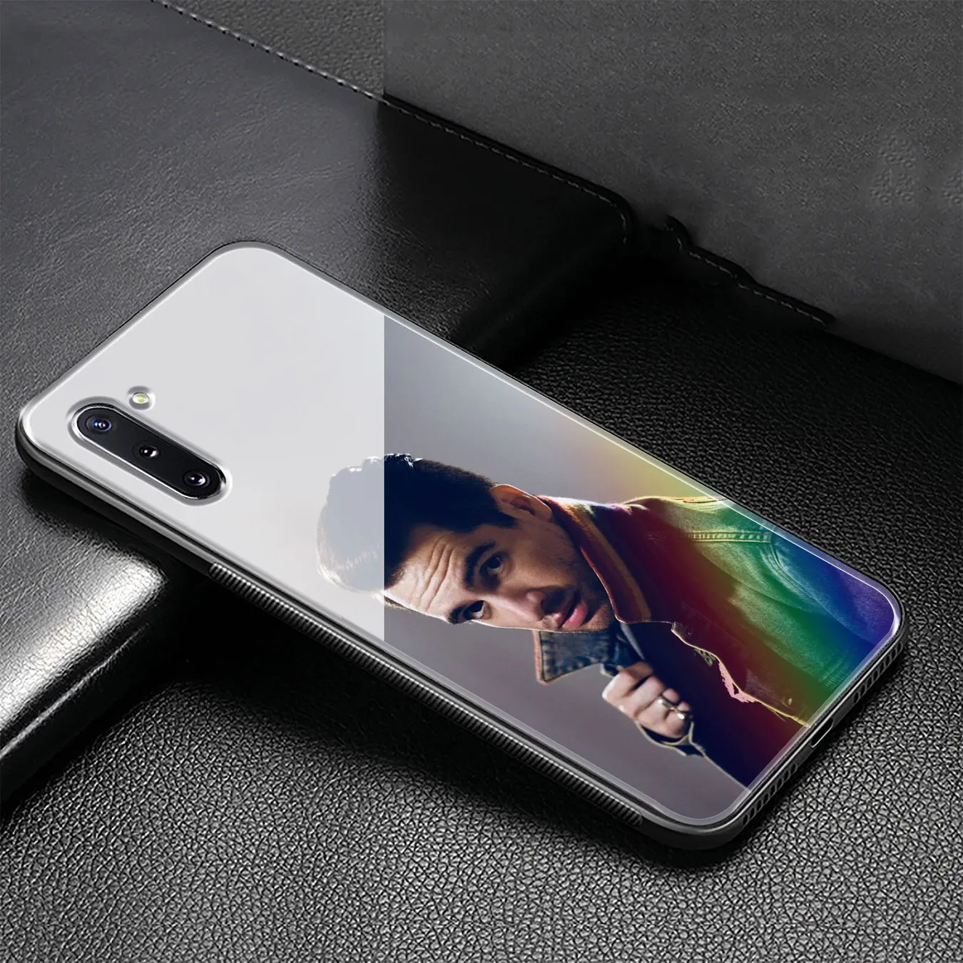Panic At The Disco Pattern Tempered Glass Case for Samsung Galaxy S10 S9 S8 Note 8 9 10 Plus A10 A20 A30 A40 A50 A60 A70 |