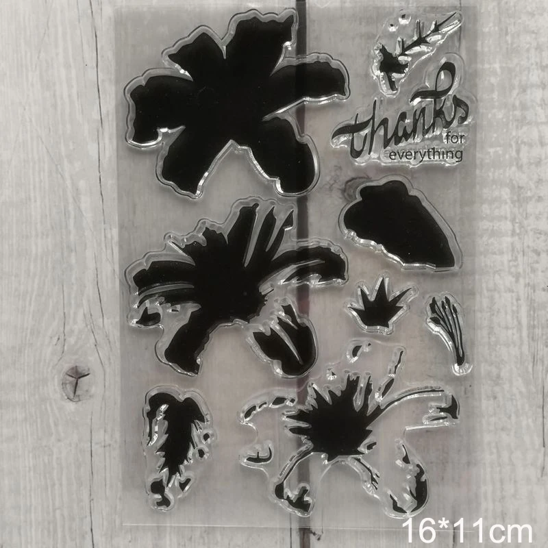 Прозрачные штампы в виде совы цветка птицы новинка 2019 скрапбукинг резиновый