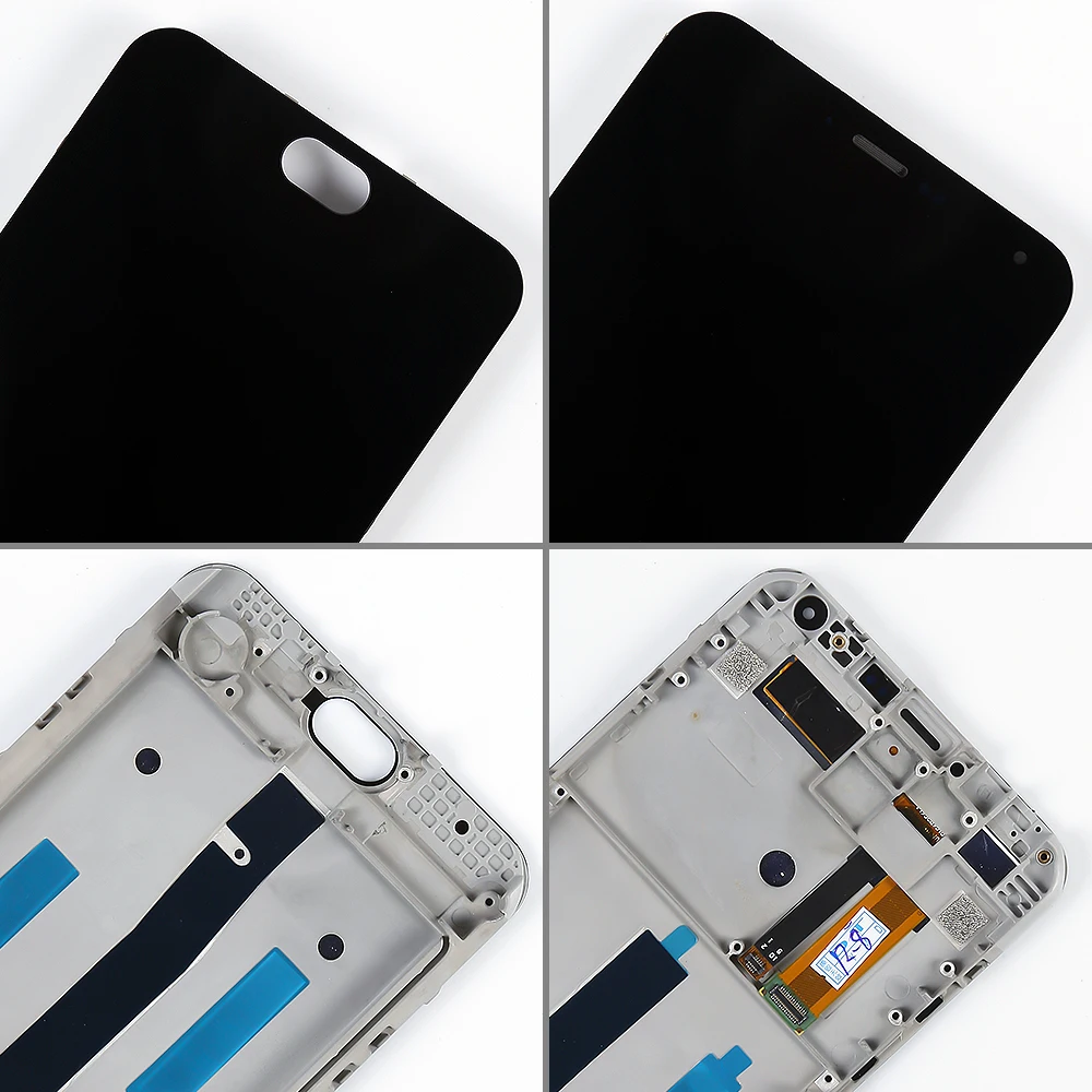 ЖК дисплей качества AAA для Meizu M2 Note кодирующий преобразователь сенсорного экрана