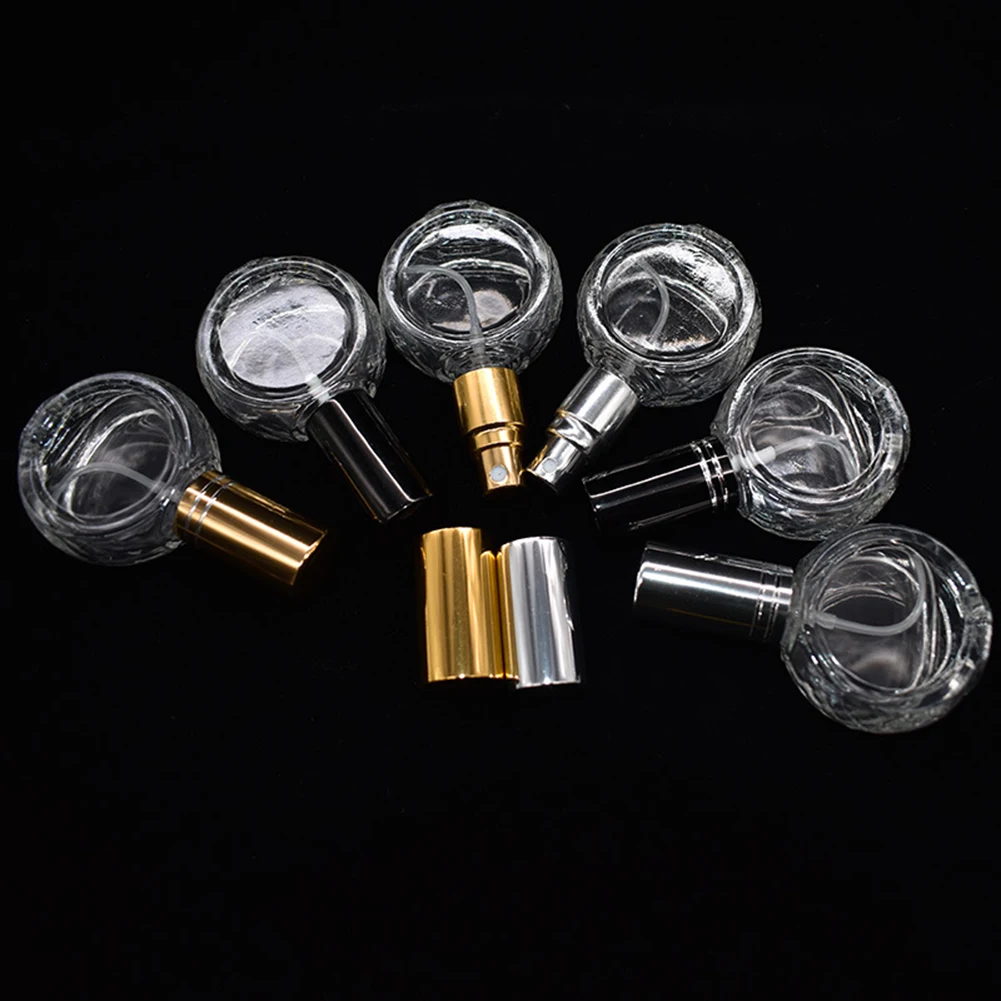 10ml Travel Mini Clear Reusable Refillable Bottle Perfume Atomizer Glass Pump Press Spray Cosmetic Containers | Красота и здоровье