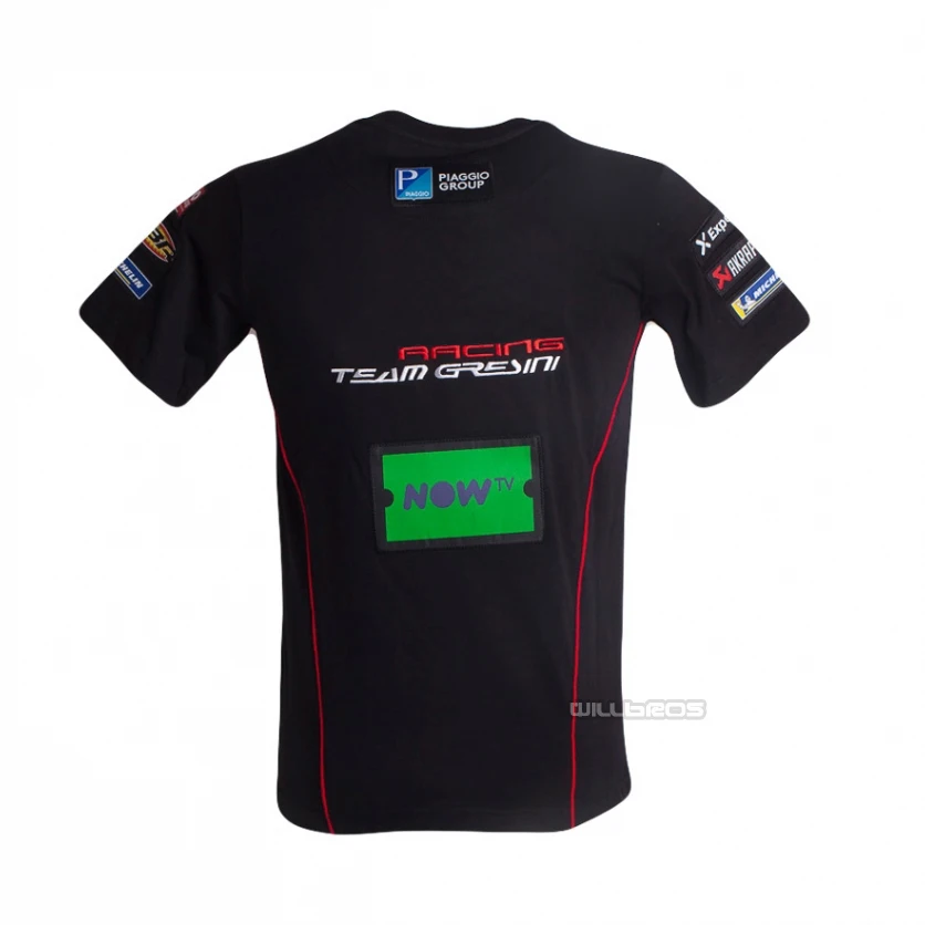 

2020 Motorcycle Black T-shirt for Aprilia Motocross Motorbike Summer Jersey T-shirt Quick Dry Short Sleeve Mens