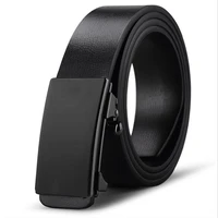 kemeiqi fashionable mens belt new toothless automatic buckle two layer cowhide comfortable and durable high end atmosphere