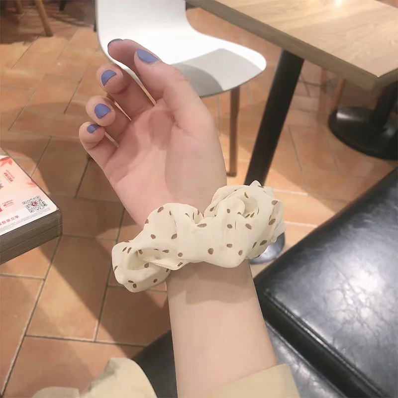 Привлекательная резинка для волос с точечными резинками на хвостик, петлями, резинками и ободком. Женские аксессуары.