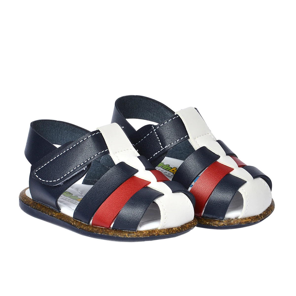 

Kiko Lf 2321-29 Orto pedik Male Child First Step Sandals Slippers