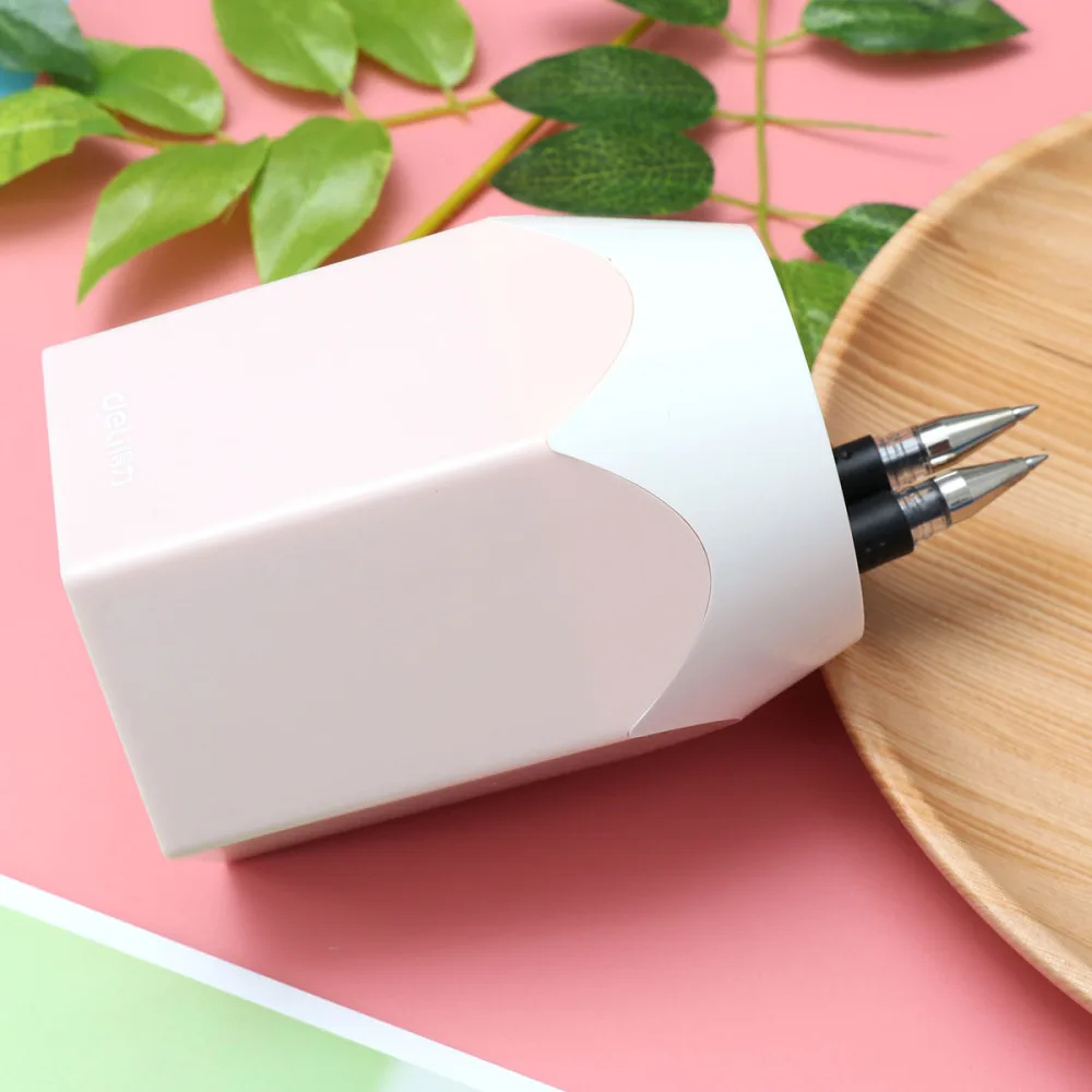 

Large Pencil Pot Makeup Brush Vase Creative Pen Holder Stationery Tidy Desk Storage )