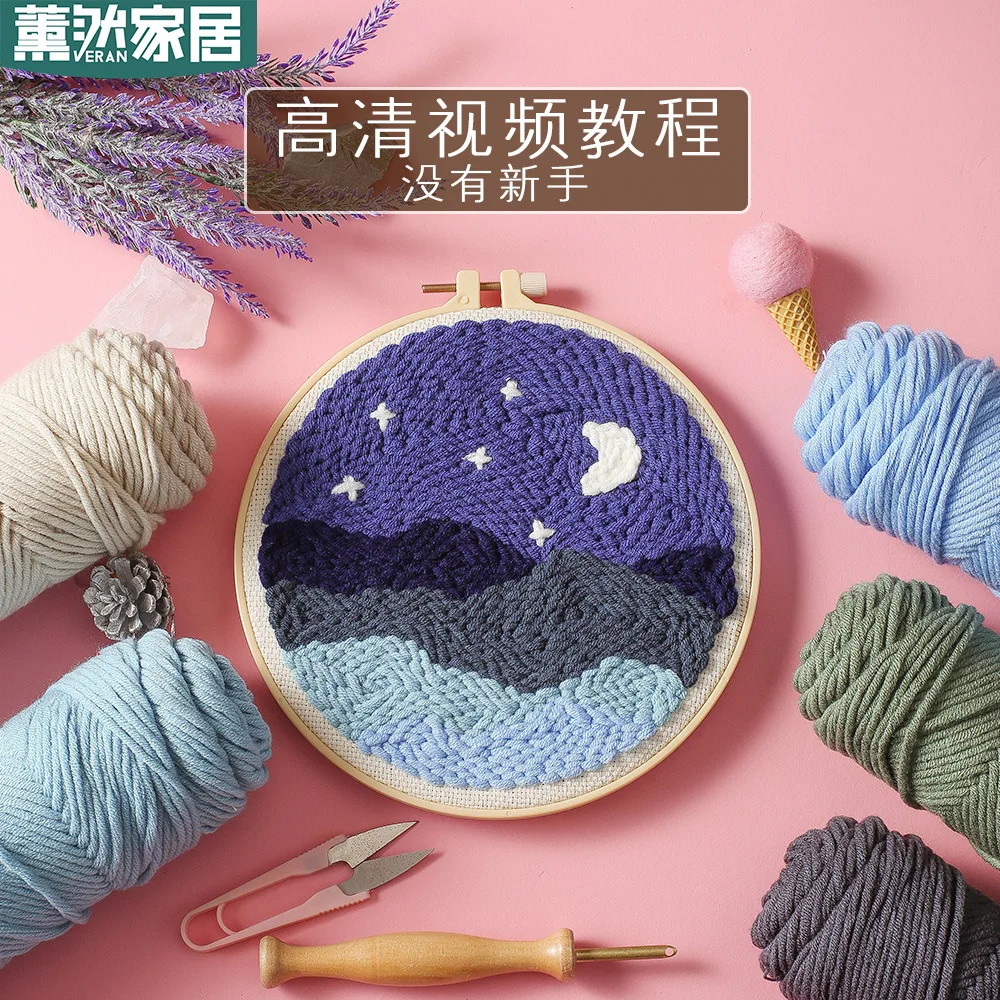 

Poke Fun Diy Cross Stitch Kits Crafts for Children Imagic Needlework Stitching Accessories Christmas Home Decoration Home Decor