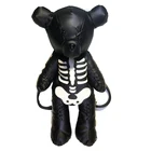 Goth Скелет медведь рюкзак Harajuku Kawaii милые сумки в стиле панк школьные сумки дизайнерские рюкзаки