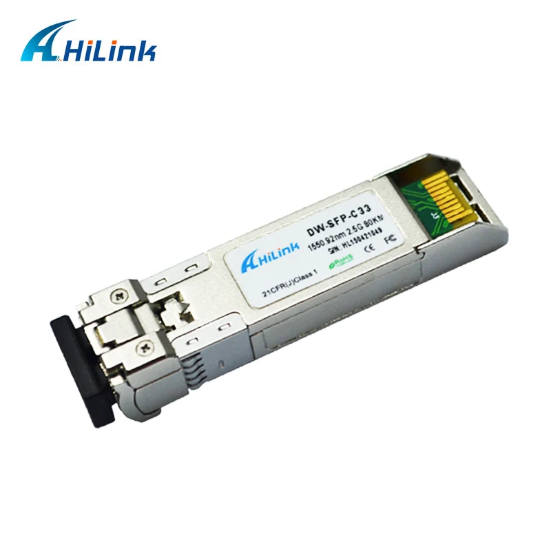 Hilink LC Arista совместимый SPF модуль 2,5G 80 км DWDM SFP 1542.94nm