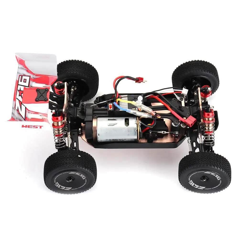 Высокоскоростной гоночный автомобиль Wltoys 144001 1:14 2 4G полноприводный