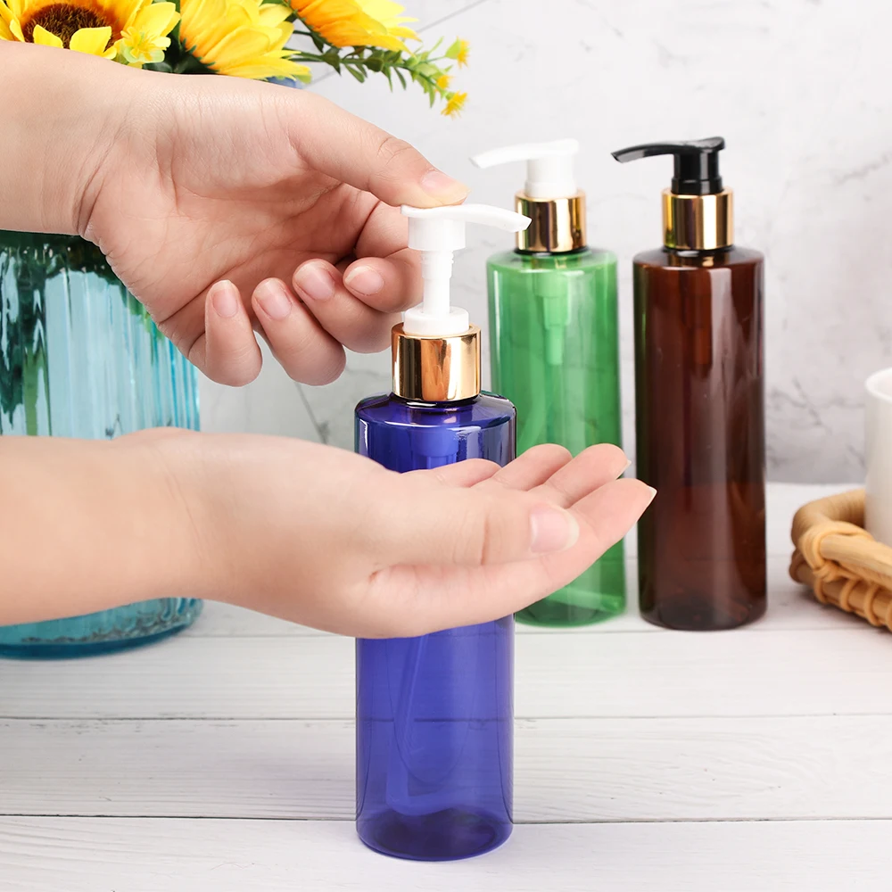 250 контейнеры для косметики мл диспенсер жидкого мыла ПЭТ бутылка путешествий