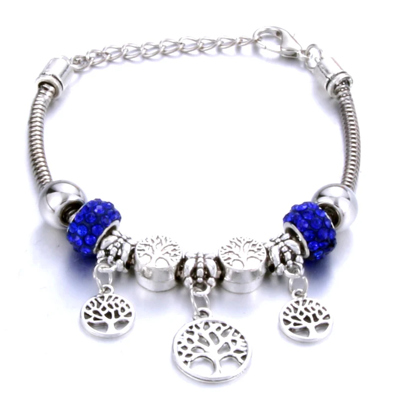 Красный Античные оригинальные браслеты с подвесками в форме сердца buena suehe для женщин, брендовые браслеты и браслеты из стеклянных бусин, ювелирные изделия DIY, подарки - Окраска металла: Красный