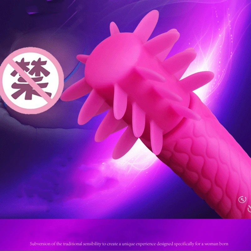 10 Скорость полости рта мини вибратор волшебная палочка массажер стимулятор