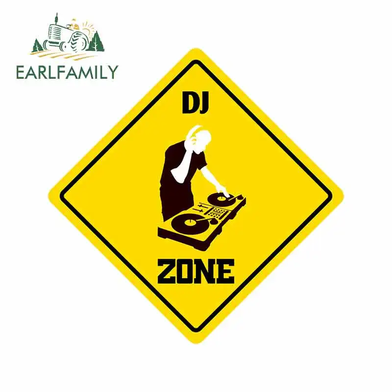 EARLFAMILY 13 см x для Dj зоны мультфильм виниловые наклейки на машину JDM бампер багажник