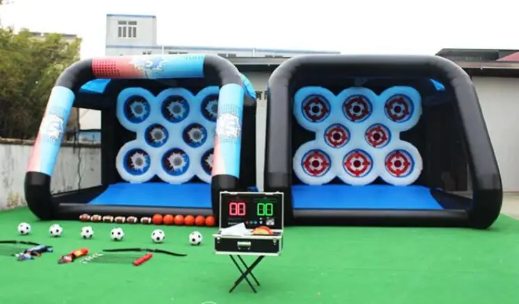 Освещение Надувной ips арена интерактивной надувной для стрельбы игр Combi Sport arena с