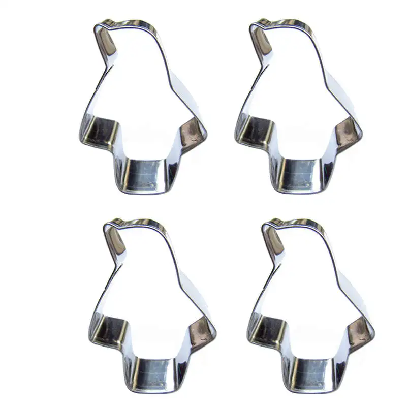 Мини Пингвин Форма 4 шт бисквитные формы для резки инструменты выпечки украшения