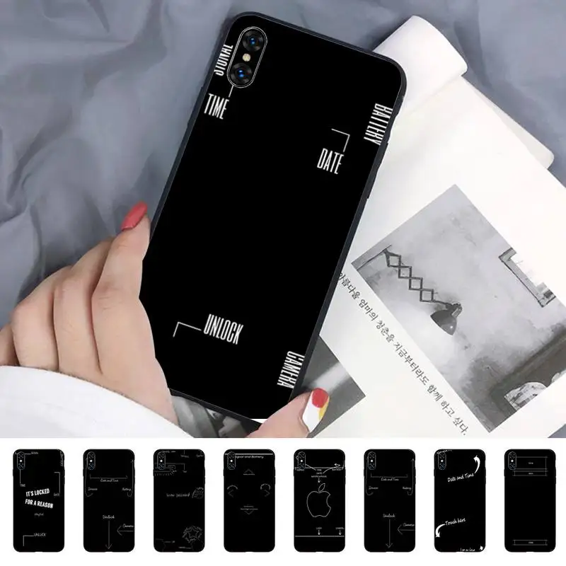 Роскошный Уникальный чехол для телефона IphoneX XS 11 11Pro 5 5s SE 6 6s Plus 7 8 2020