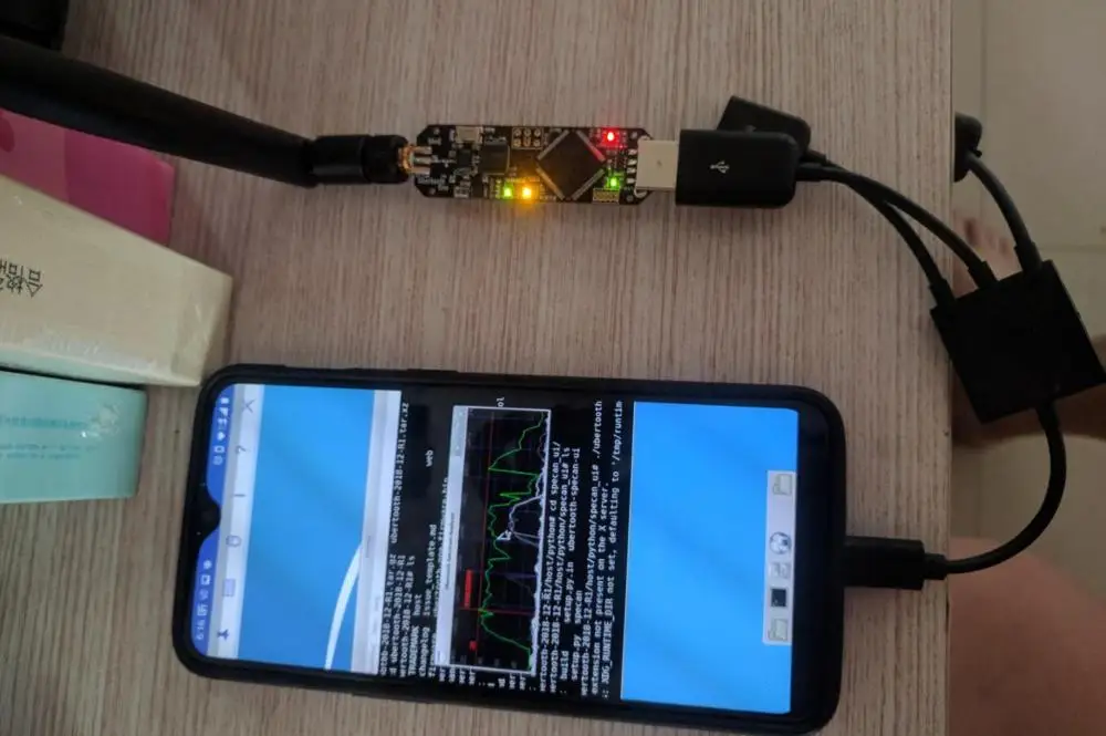 Ubertooth One 2,4 ГГц Беспроводная разработка Bluetooth Sniffer BTLE взлом инструмент Bluetooth протокол анализа с открытым исходным кодом