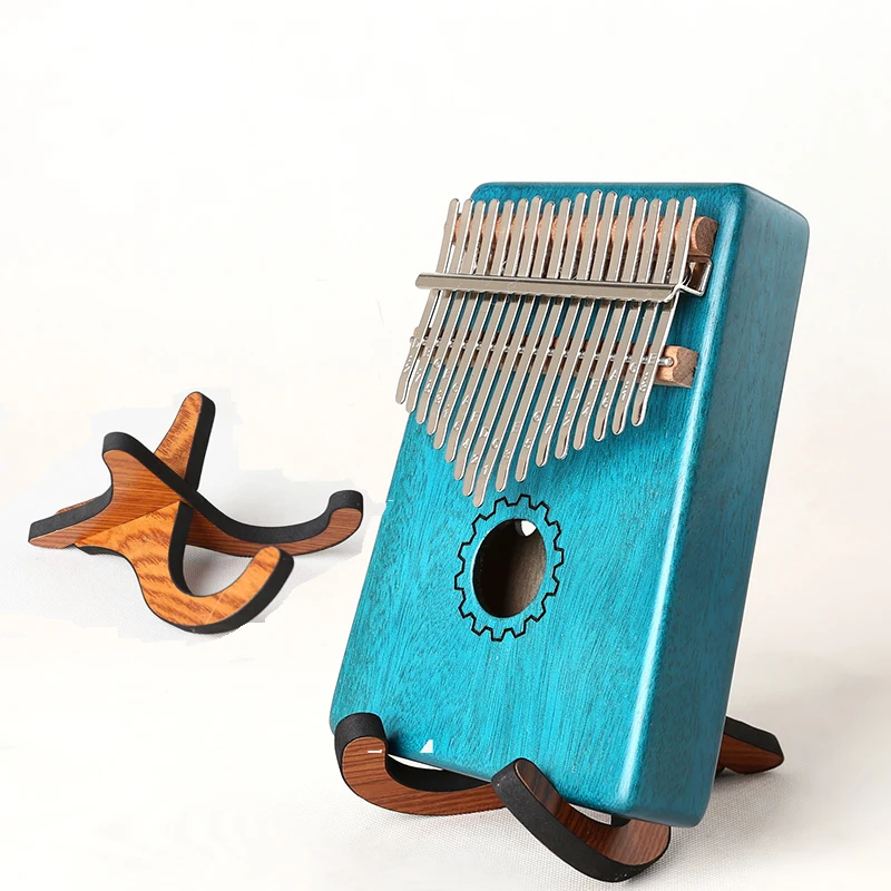 

Kalimba Holder Stand Thumb Piano Display Stand Portable Wooden Fixed Frame For 10-key 17-key Kalimbas Finger Piano Accessories