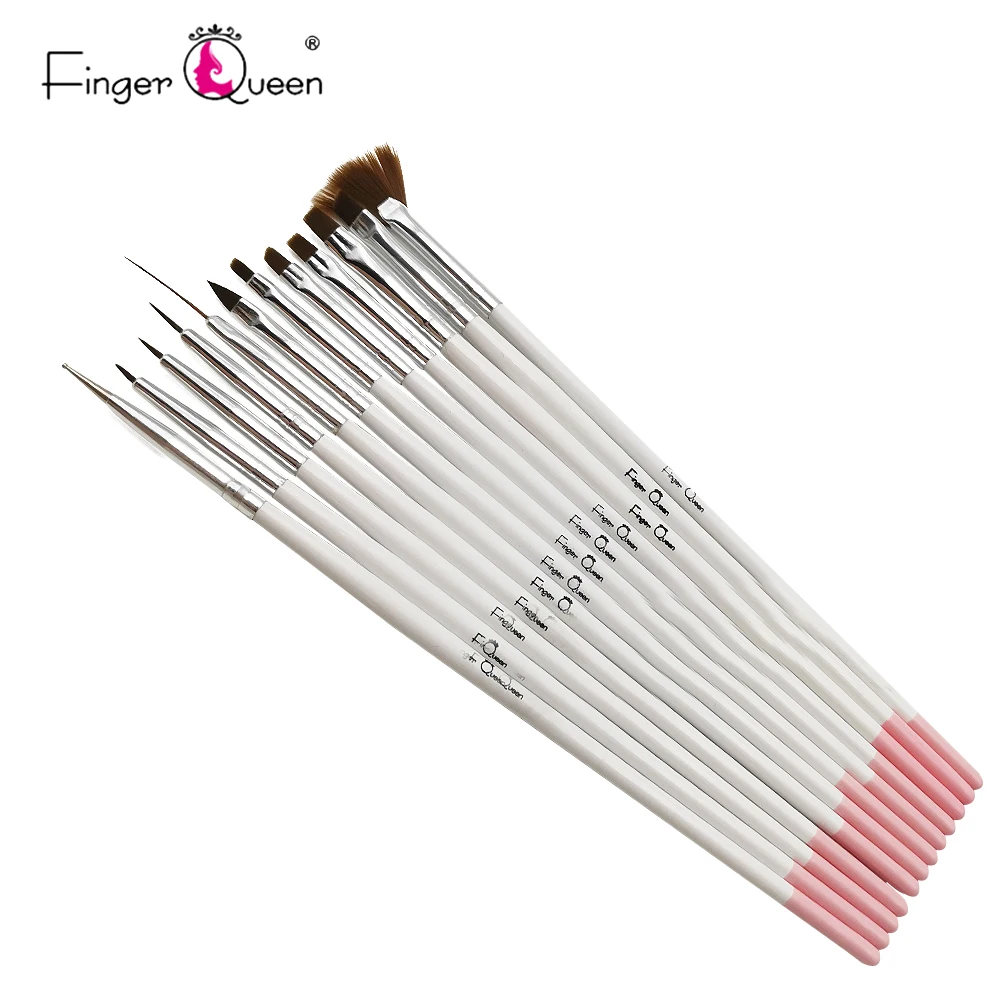 Набор кистей для дизайна ногтей 15 шт. ручка рисования точечная кисть
