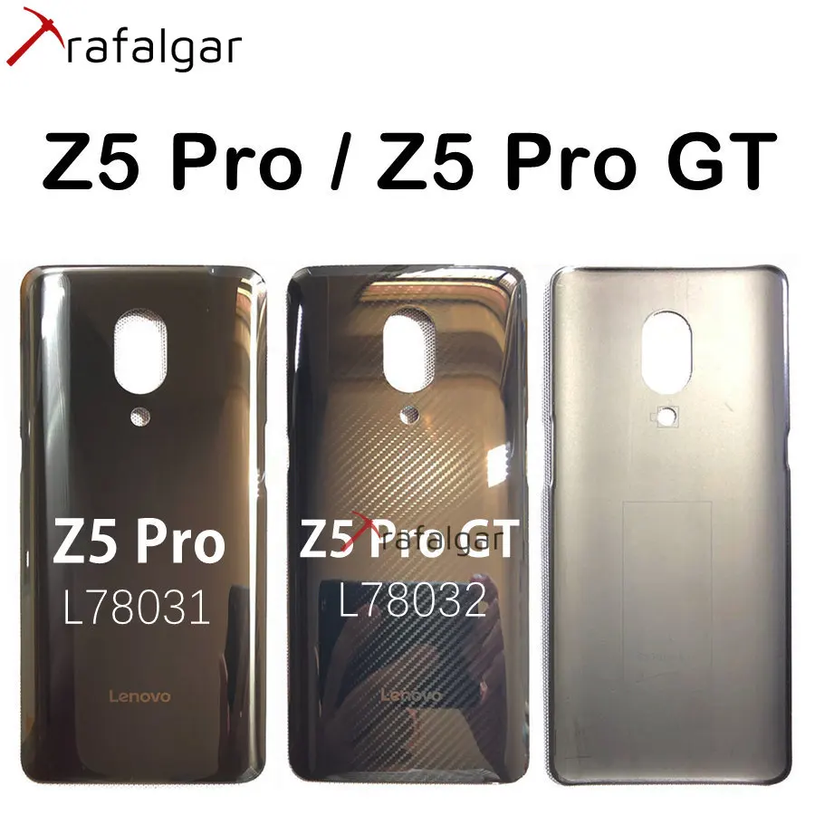 Для lenovo Z5 Pro GT задняя крышка батарейного отсека задняя Стеклянная Дверь Корпус чехол Замена для lenovo Z5 Pro крышка батареи L78031 L78032